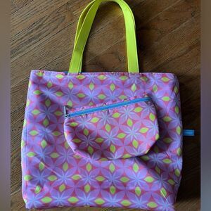 2 PC. Clinique Reversible Bag Set